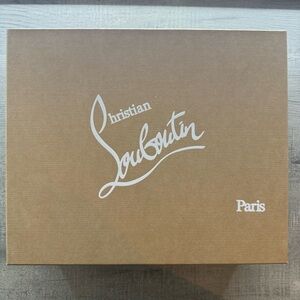 Christian Louboutin Tan Shoe Box